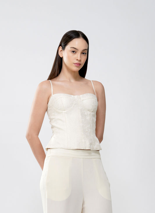 Jaquard corset