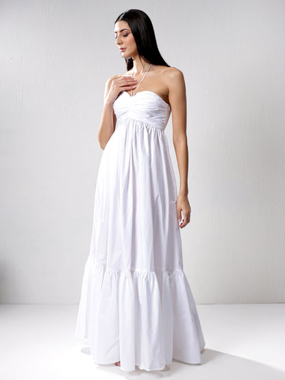 White Cotton Maxi
