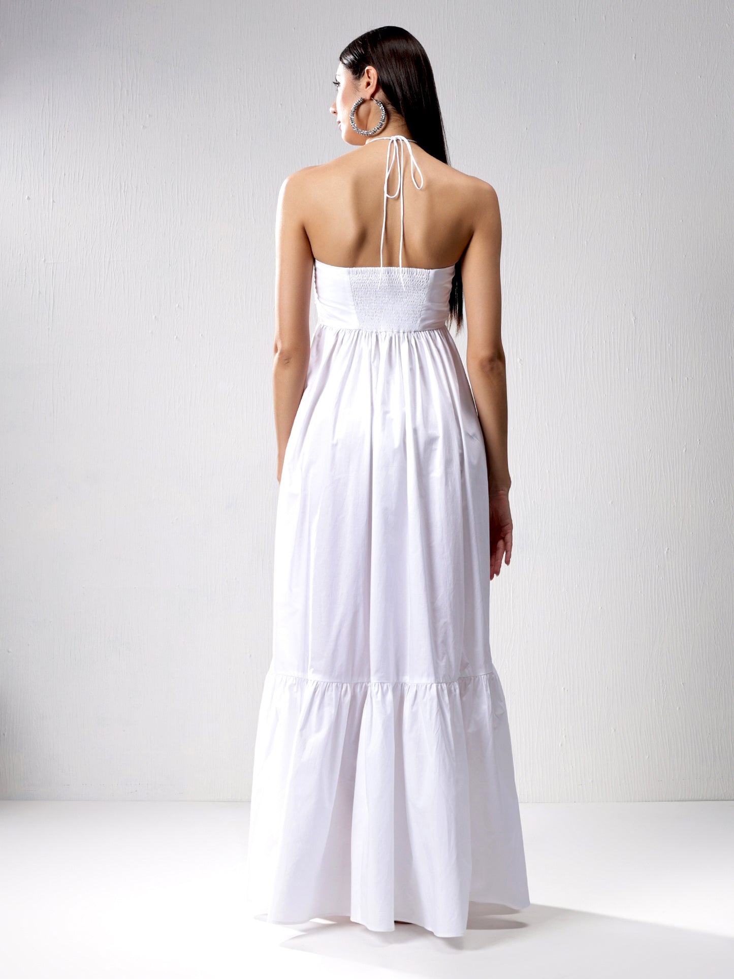 White Cotton Maxi
