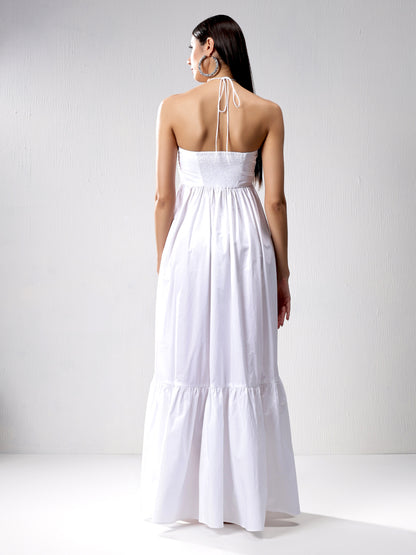 White Cotton Maxi