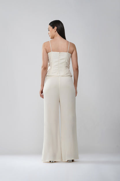 Georgette easy fit pants