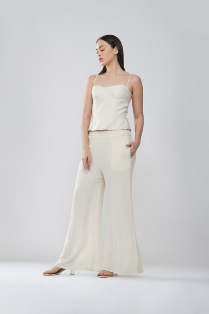 Georgette easy fit pants