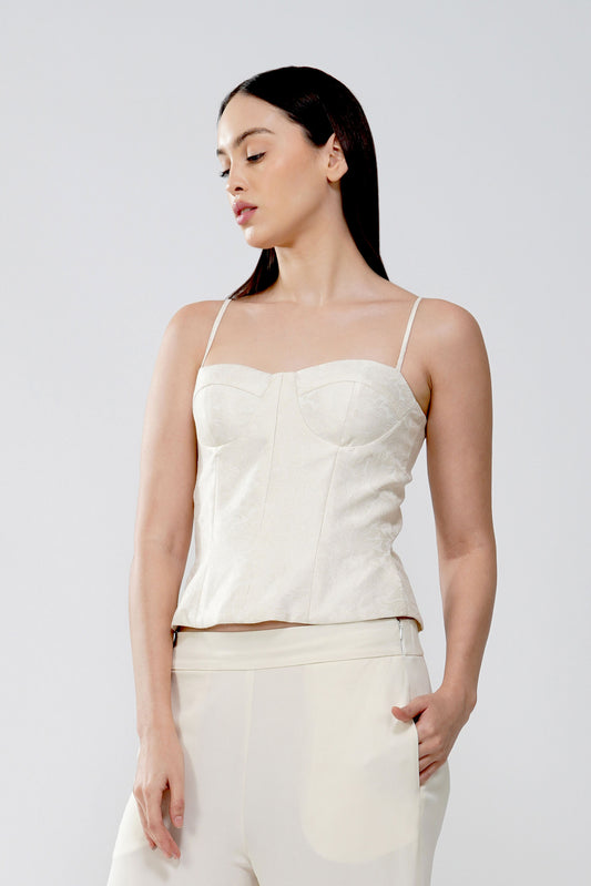 Jaquard corset