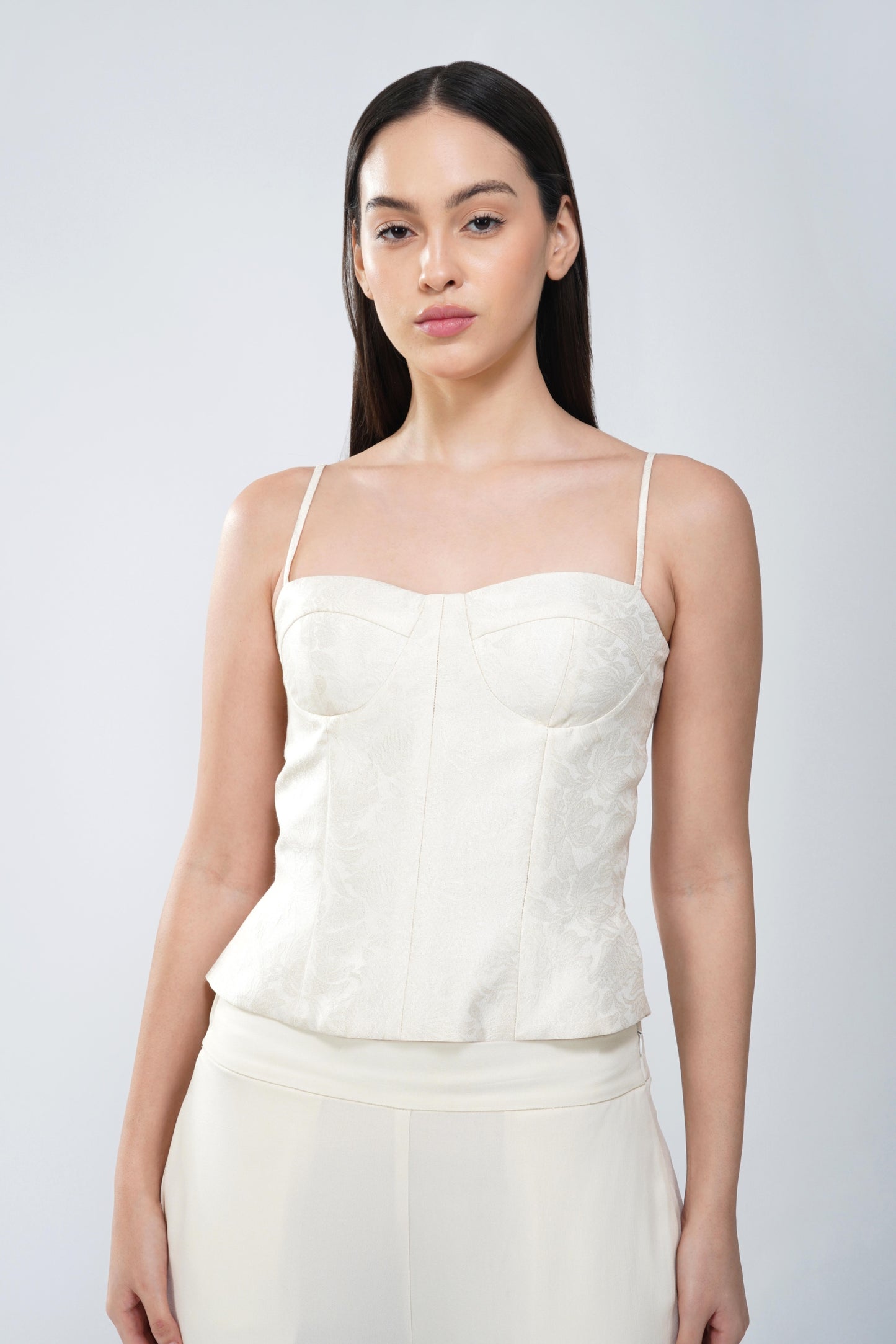 Jaquard corset
