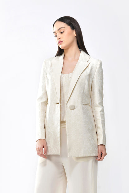 Jacquard Blazer