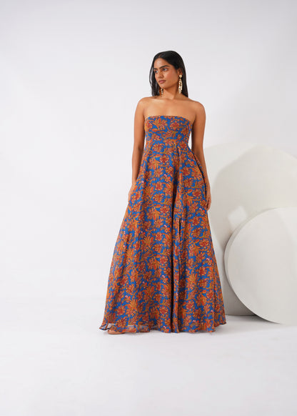 Midnight bloom maxi