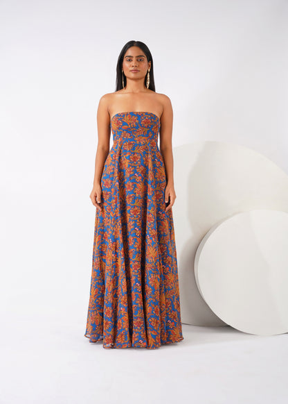 Midnight bloom maxi