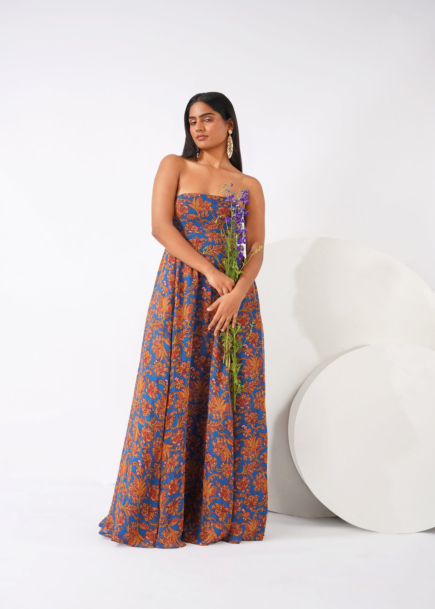 Midnight bloom maxi