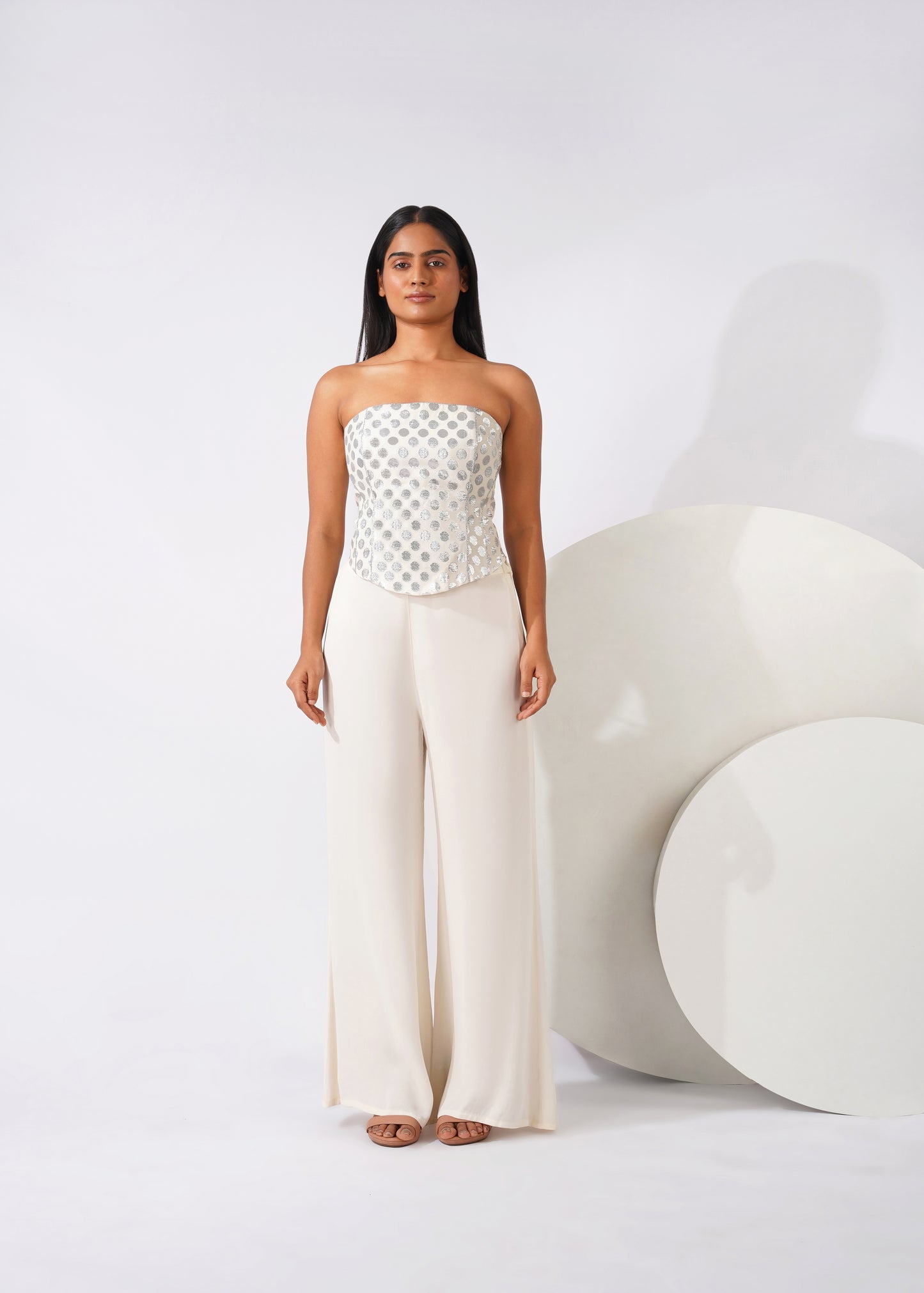 Moonlit polka corset