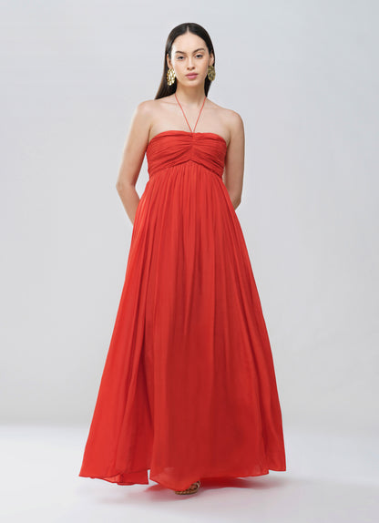 Crimson Maxi