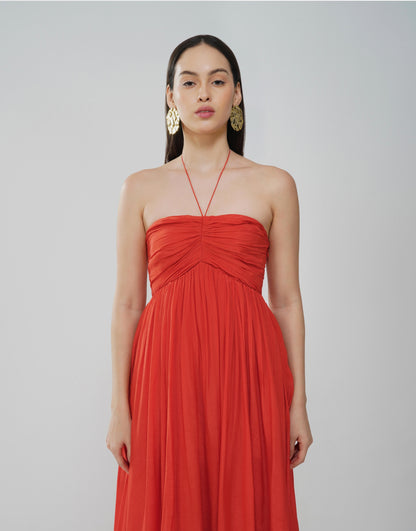 Crimson Maxi