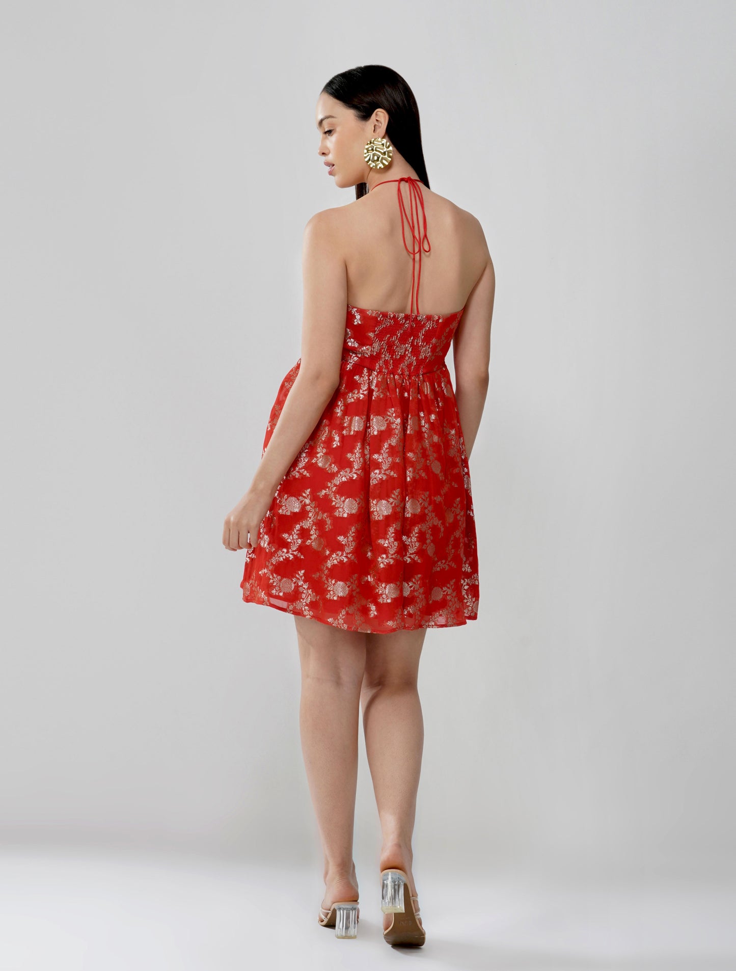 Crimson Brocade Mini