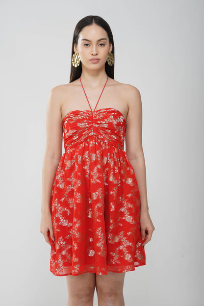 Crimson Brocade Mini