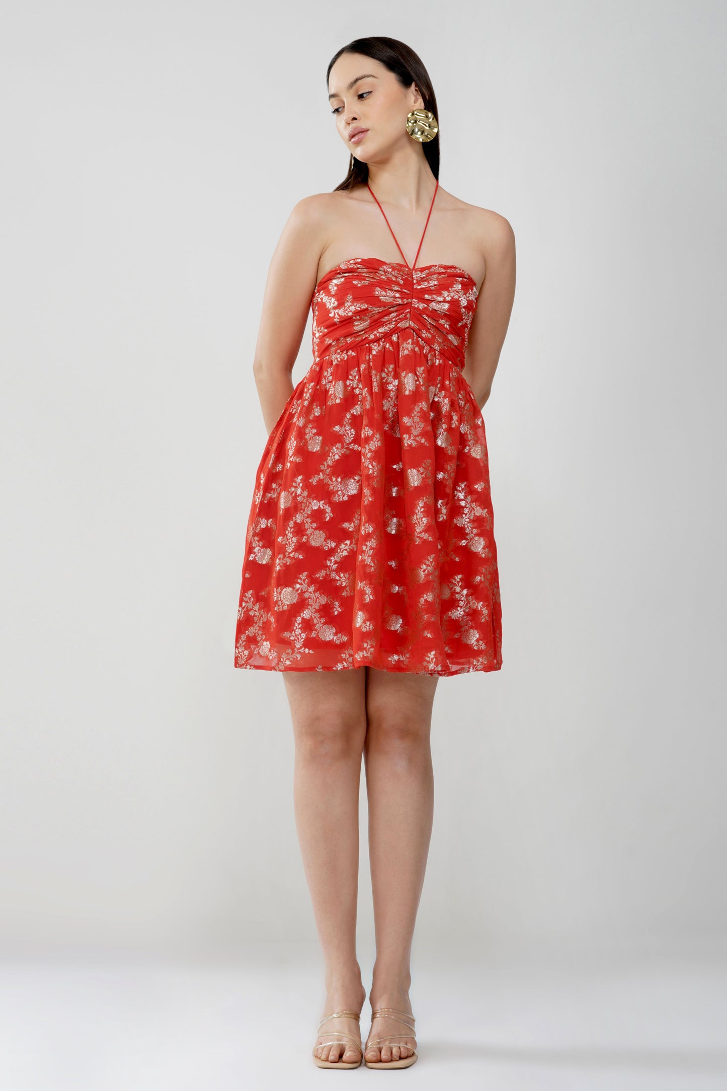 Crimson Brocade Mini