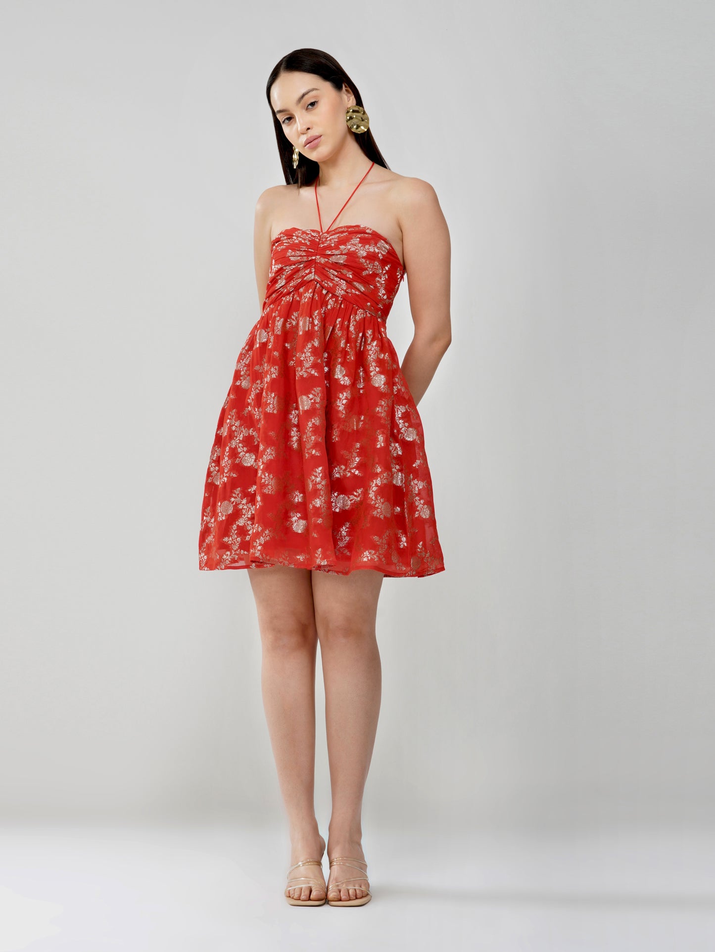 Crimson Brocade Mini
