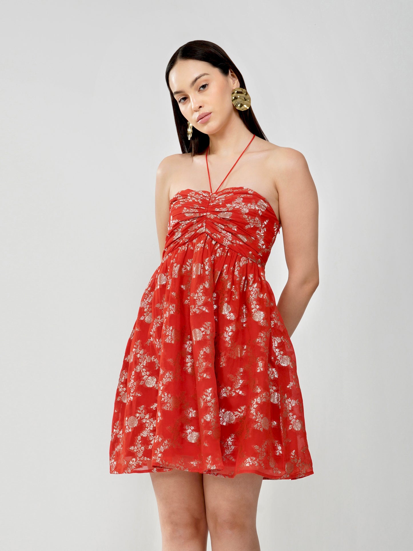 Crimson Brocade Mini