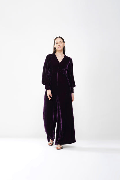 Plum Jumpsuit