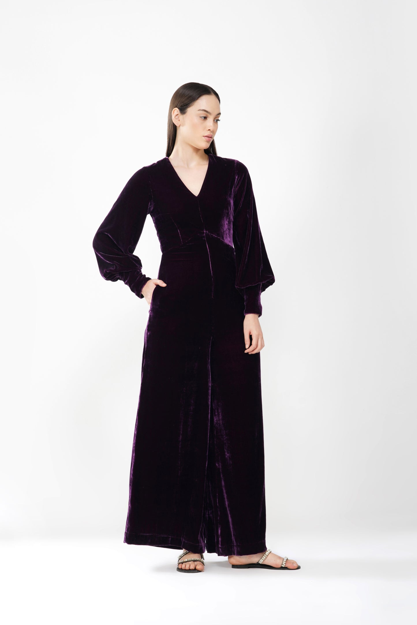 Plum Jumpsuit