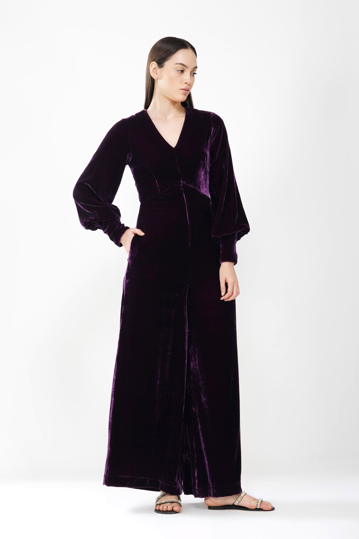 Plum Jumpsuit