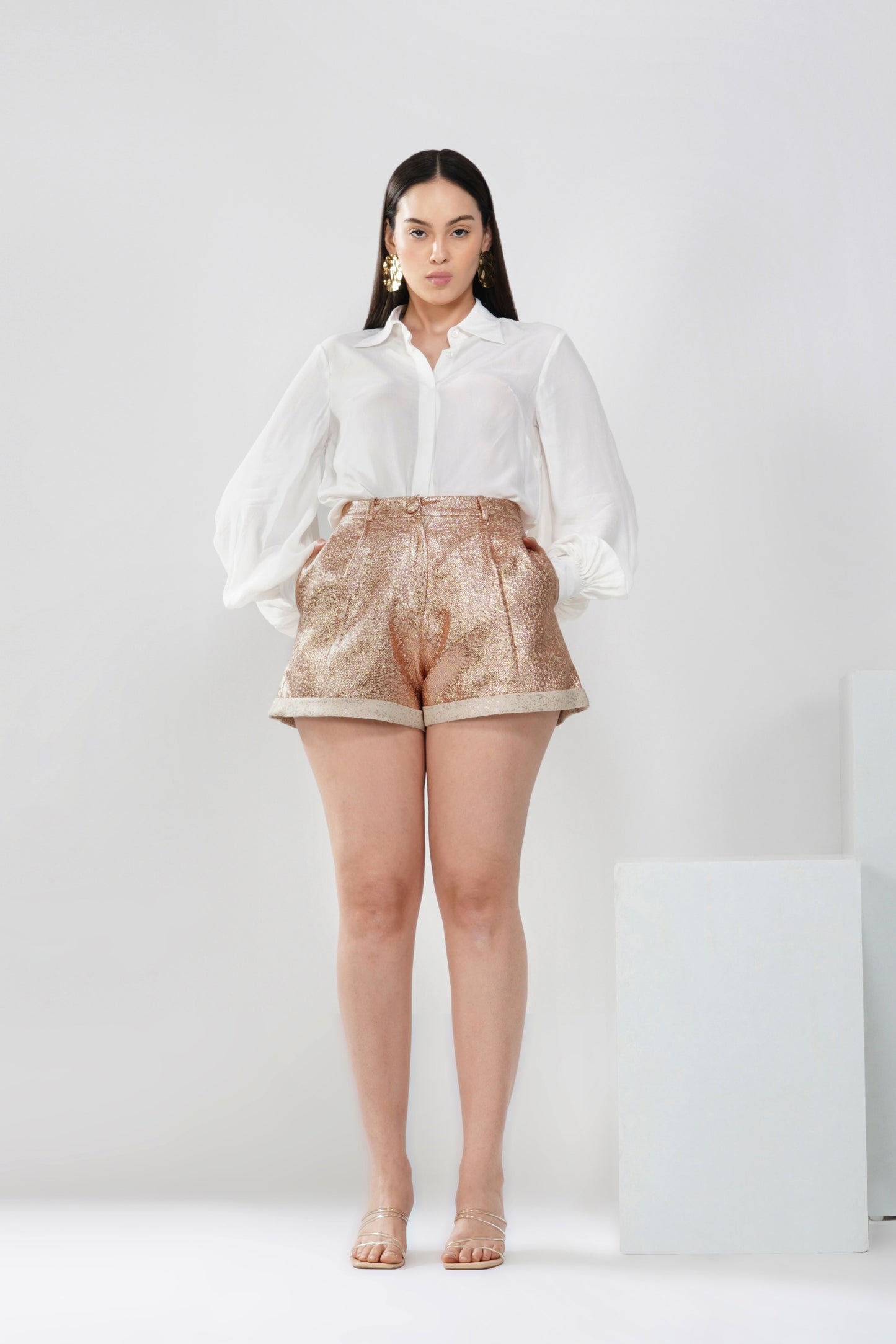 Metallic Shorts