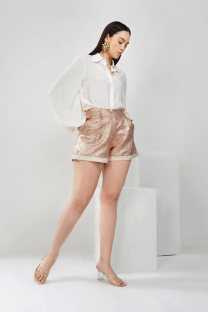 Metallic Shorts