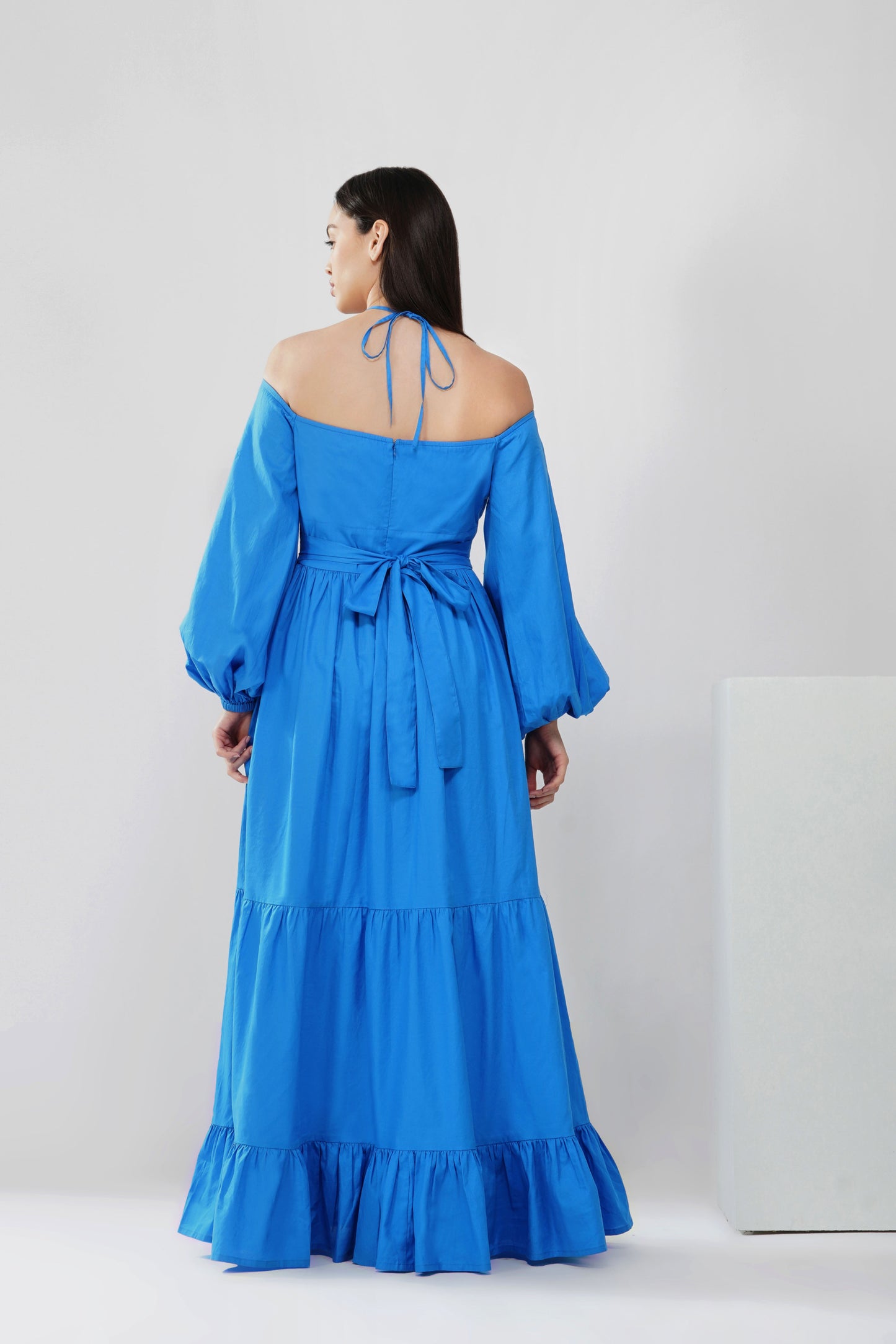 Cobalt Tiered Maxi