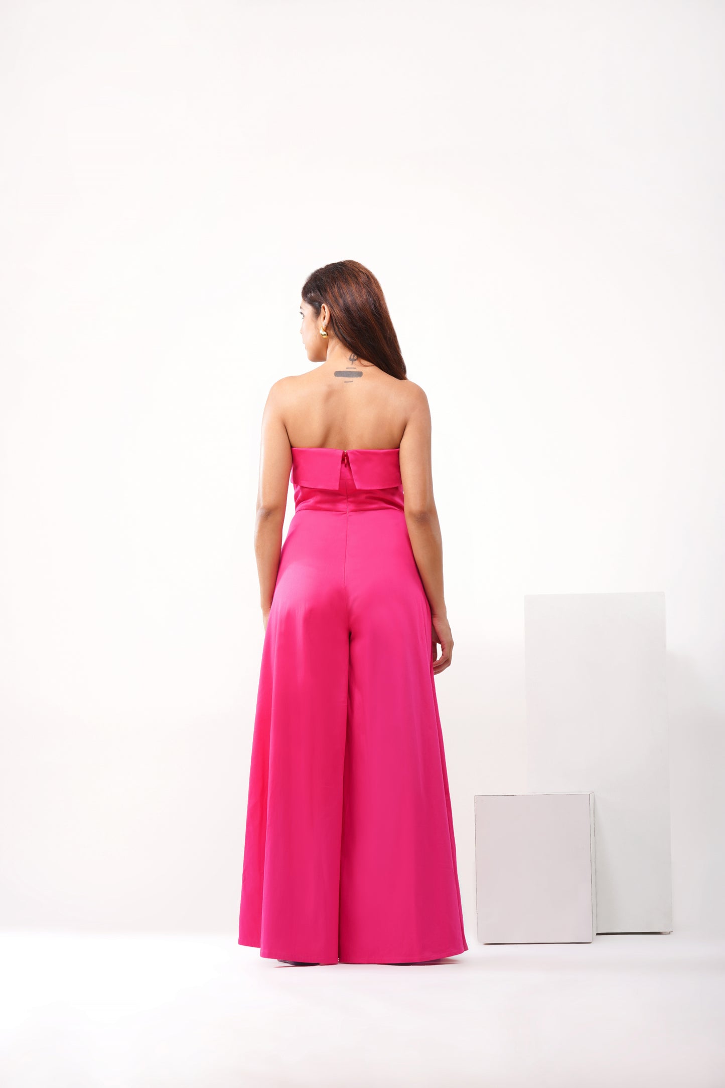 Pink Flap jumpsuit