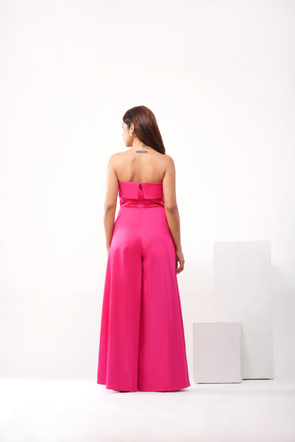 Pink Flap jumpsuit