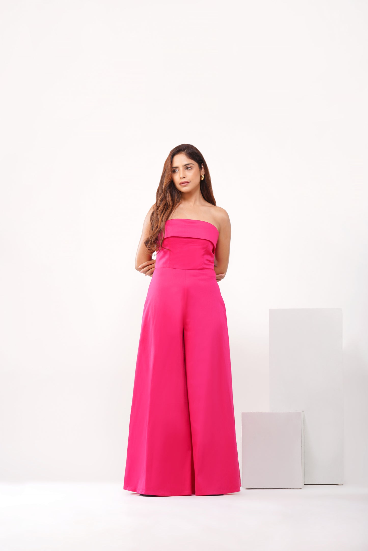 Pink Flap jumpsuit