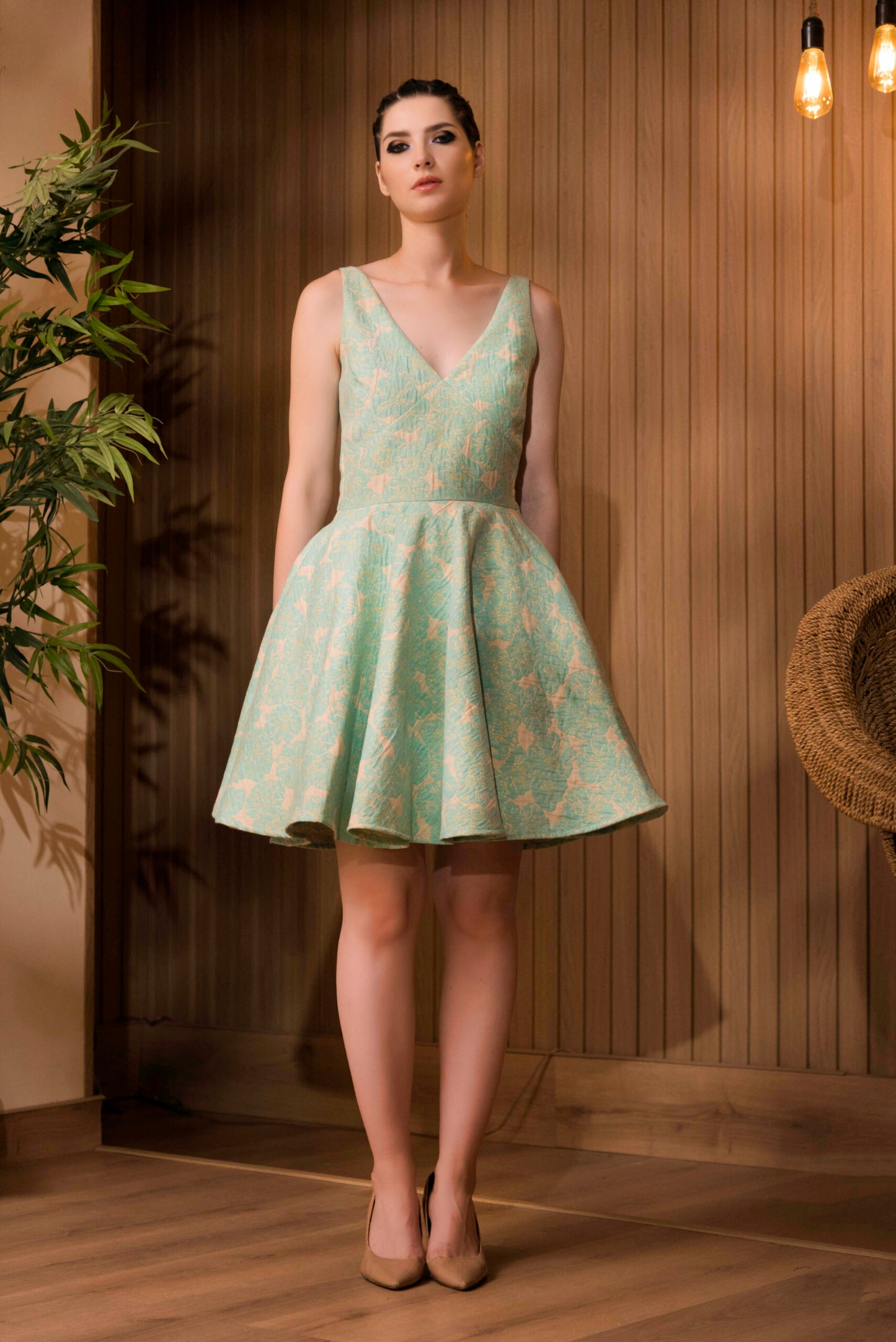 Jacquard Dress
