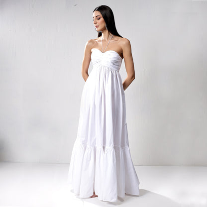 White Cotton Maxi