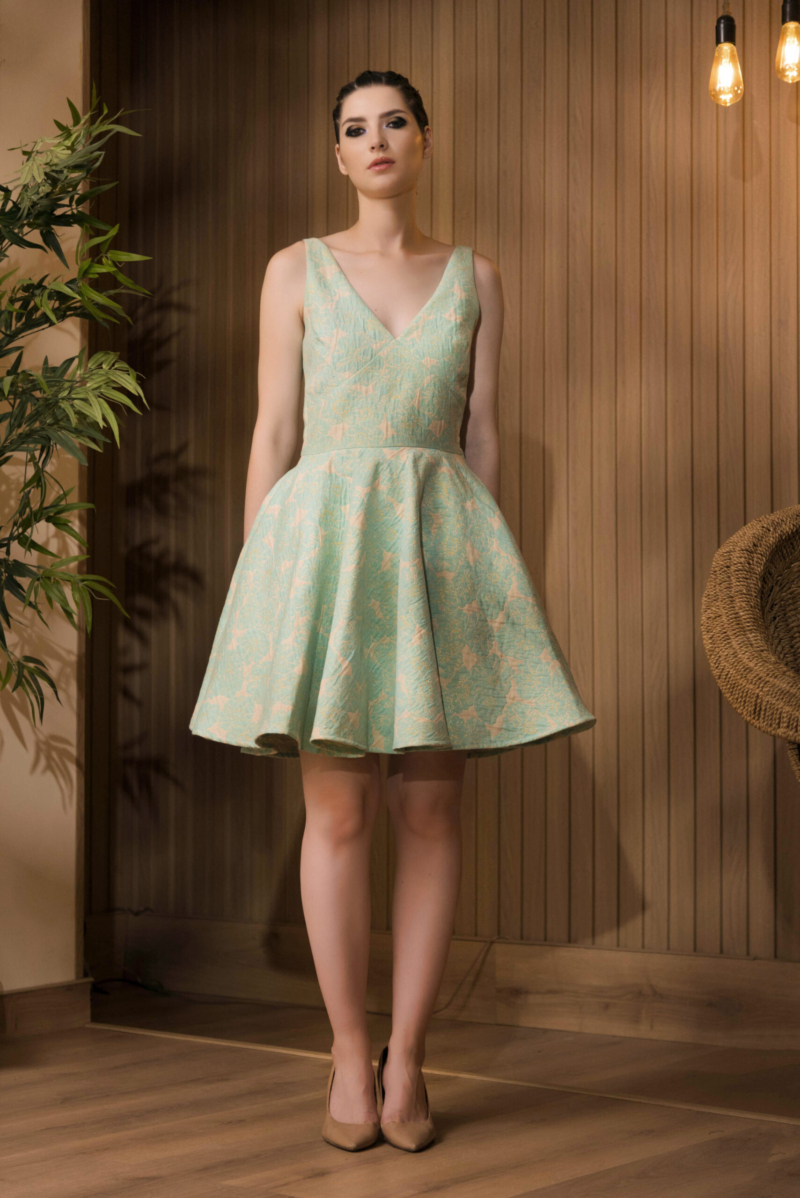 Jacquard Dress