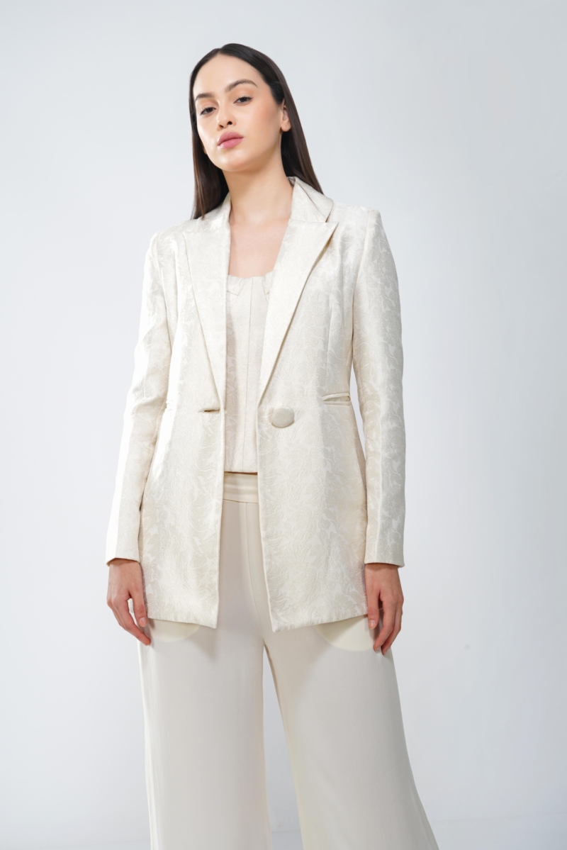 Jacquard Blazer