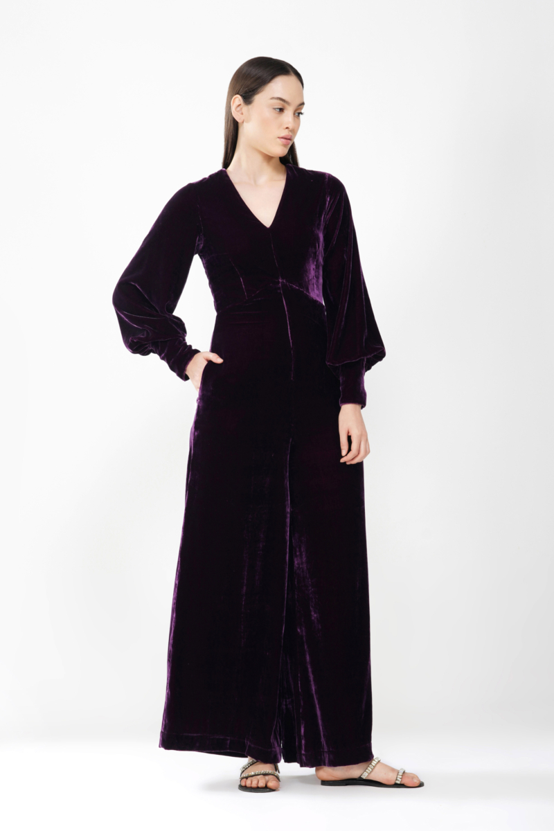 Plum Jumpsuit