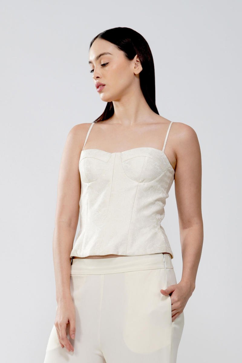 Jaquard corset