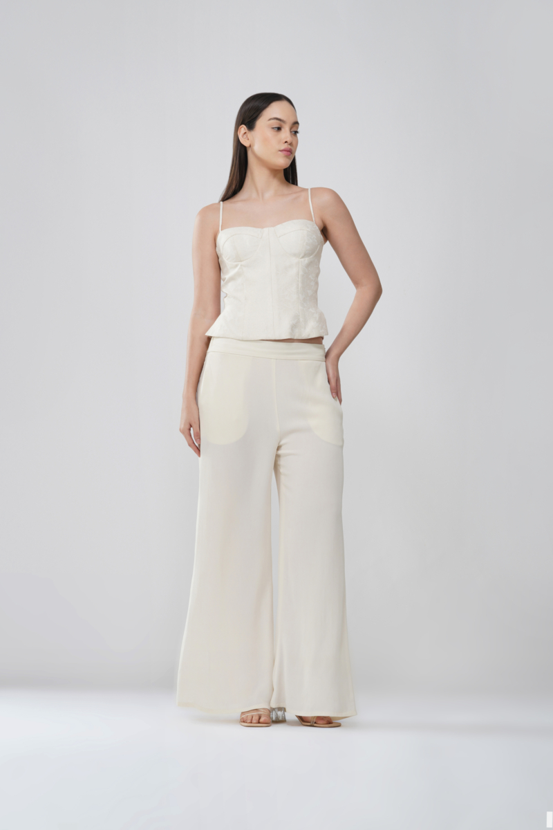 Georgette easy fit pants